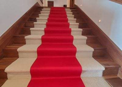 moving company red carpet